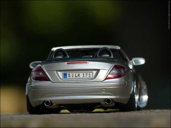 1:18 Mercedes Benz SLK 55 R171 - Grau-Silber [ AMG Tuning-Umbau ]